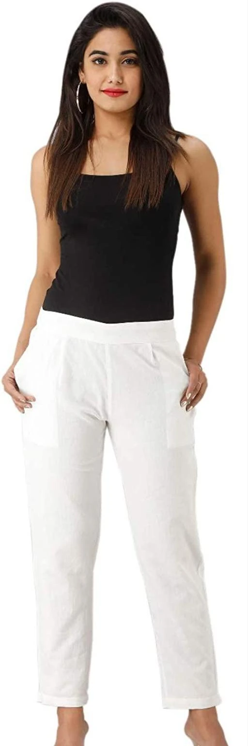 Plus Size Pure Cotton Trousers  10 Colors Available  Lee Moda