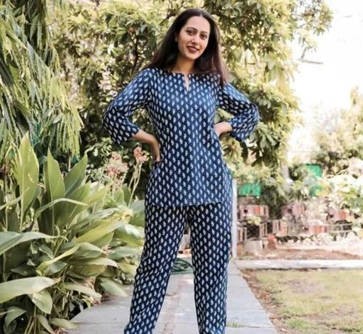 Checkout this latest Nightsuits
Product Name: *Comfy Women's Night Suits*
Top Fabric: Rayon
Bottom Fabric: Rayon
Top Type: Regular Top
Bottom Type: Pyjamas
Sizes:
S, M (Top Bust Size: 38 in, Top Length Size: 30 in, Bottom Waist Size: 28 in, Bottom Length Size: 38 in) 
L (Top Bust Size: 40 in, Top Length Size: 30 in, Bottom Waist Size: 30 in, Bottom Length Size: 38 in) 
XL (Top Bust Size: 42 in, Top Length Size: 30 in, Bottom Waist Size: 32 in, Bottom Length Size: 38 in) 
XXL (Top Bust Size: 44 in, Top Length Size: 30 in, Bottom Waist Size: 34 in, Bottom Length Size: 38 in) 
Country of Origin: India
Easy Returns Available In Case Of Any Issue


SKU: NIGHT00101_M003
Supplier Name: VINDHYA CREATIONS

Code: 693-14280392-8121

Catalog Name: Eva Attractive Women Nightsuits
CatalogID_2831294
M04-C10-SC1045