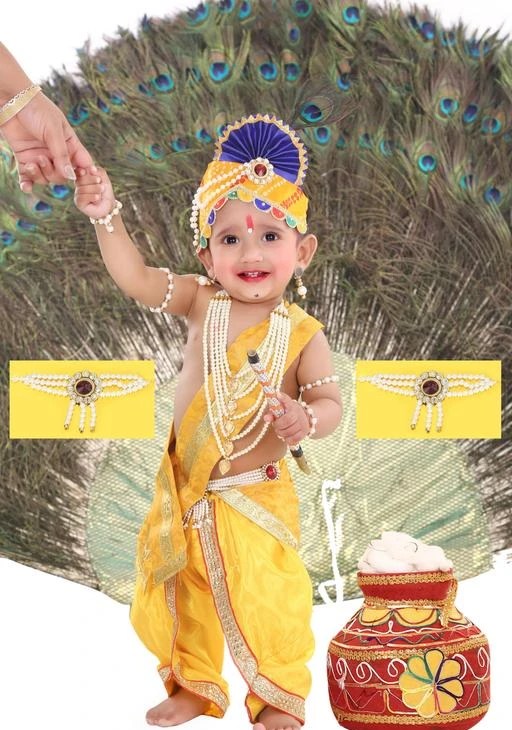 Krishna dress for store girl