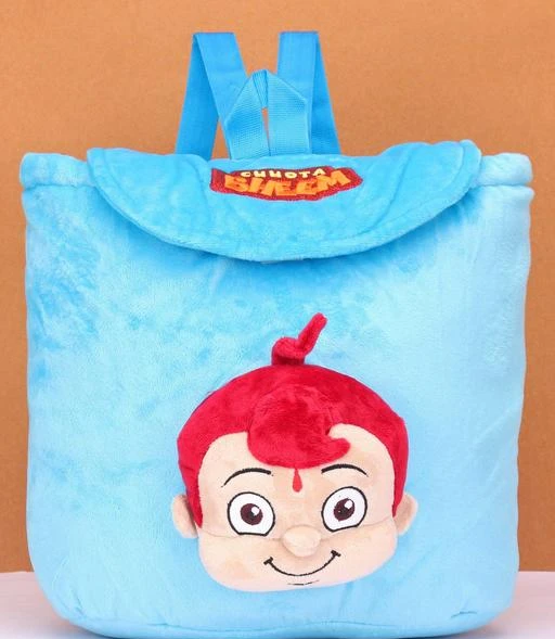 fcity.in Chhota Bheem Bheem 3d Face Bag Plush Bags Kids Backpack