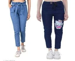 Agile Trendy Girls Jeans & Jeggings