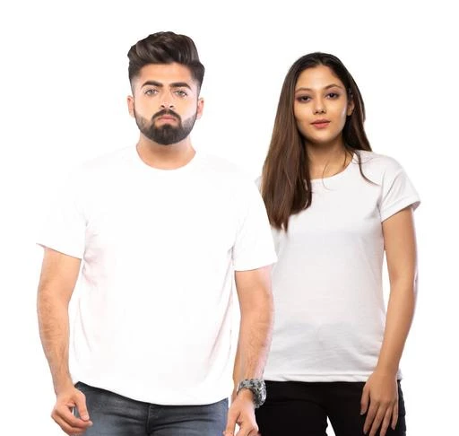 Checkout this latest Couple Tshirts
Product Name: *Stylish Modern Couple Tshirts *
Fabric: Cotton
Pattern: Solid
Multipack: 2
Sizes: 
MEN - S/ WOMEN - S (Men Chest Size: 17 in, Men Length Size: 25 in, Women Bust Size: 17 in, Women Length Size: 25 in) 
MEN - M/ WOMEN - S (Men Chest Size: 17 in, Men Length Size: 25 in, Women Bust Size: 17 in, Women Length Size: 25 in) 
MEN - L/ WOMEN - S (Men Chest Size: 17 in, Men Length Size: 25 in, Women Bust Size: 17 in, Women Length Size: 25 in) 
MEN - XL/ WOMEN - S (Men Chest Size: 17 in, Men Length Size: 25 in, Women Bust Size: 17 in, Women Length Size: 25 in) 
MEN - XXL/ WOMEN - S (Men Chest Size: 17 in, Men Length Size: 25 in, Women Bust Size: 17 in, Women Length Size: 25 in) 
MEN - S/ WOMEN - M (Men Chest Size: 18 in, Men Length Size: 26 in, Women Bust Size: 18 in, Women Length Size: 26 in) 
MEN - M/ WOMEN - M (Men Chest Size: 18 in, Men Length Size: 26 in, Women Bust Size: 18 in, Women Length Size: 26 in) 
MEN - L/ WOMEN - M (Men Chest Size: 18 in, Men Length Size: 26 in, Women Bust Size: 18 in, Women Length Size: 26 in) 
MEN - XL/ WOMEN - M (Men Chest Size: 18 in, Men Length Size: 26 in, Women Bust Size: 18 in, Women Length Size: 26 in) 
MEN - XXL/ WOMEN - M (Men Chest Size: 18 in, Men Length Size: 26 in, Women Bust Size: 18 in, Women Length Size: 26 in) 
MEN - S/ WOMEN - L (Men Chest Size: 19 in, Men Length Size: 27 in, Women Bust Size: 19 in, Women Length Size: 27 in) 
MEN - M/ WOMEN - L (Men Chest Size: 19 in, Men Length Size: 27 in, Women Bust Size: 19 in, Women Length Size: 27 in) 
MEN - L/ WOMEN - L (Men Chest Size: 19 in, Men Length Size: 27 in, Women Bust Size: 19 in, Women Length Size: 27 in) 
MEN - XL/ WOMEN - L (Men Chest Size: 19 in, Men Length Size: 27 in, Women Bust Size: 19 in, Women Length Size: 27 in) 
MEN - XXL/ WOMEN - L (Men Chest Size: 19 in, Men Length Size: 27 in, Women Bust Size: 19 in, Women Length Size: 27 in) 
MEN - S/ WOMEN - XL (Men Chest Size: 20 in, Men Length Size: 28 in, Women Bust Size: 20 in, Women Length Size: 28 in) 
MEN - M/ WOMEN - XL (Men Chest Size: 20 in, Men Length Size: 28 in, Women Bust Size: 20 in, Women Length Size: 28 in) 
MEN - L/ WOMEN - XL (Men Chest Size: 20 in, Men Length Size: 28 in, Women Bust Size: 20 in, Women Length Size: 28 in) 
MEN - XL/ WOMEN - XL (Men Chest Size: 20 in, Men Length Size: 28 in, Women Bust Size: 20 in, Women Length Size: 28 in) 
MEN - XXL/ WOMEN - XL (Men Chest Size: 20 in, Men Length Size: 28 in, Women Bust Size: 20 in, Women Length Size: 28 in) 
MEN - S/ WOMEN - XXL (Men Chest Size: 21 in, Men Length Size: 29 in, Women Bust Size: 21 in, Women Length Size: 29 in) 
MEN - M/ WOMEN - XXL (Men Chest Size: 21 in, Men Length Size: 29 in, Women Bust Size: 21 in, Women Length Size: 29 in) 
MEN - L/ WOMEN - XXL (Men Chest Size: 21 in, Men Length Size: 29 in, Women Bust Size: 21 in, Women Length Size: 29 in) 
MEN - XL/ WOMEN - XXL (Men Chest Size: 21 in, Men Length Size: 29 in, Women Bust Size: 21 in, Women Length Size: 29 in) 
MEN - XXL/ WOMEN - XXL (Men Chest Size: 21 in, Men Length Size: 29 in, Women Bust Size: 21 in, Women Length Size: 29 in) 
Country of Origin: India
Easy Returns Available In Case Of Any Issue


SKU: COUPLEFS12
Supplier Name: LAPPEN FASHION

Code: 376-14394377-2541

Catalog Name: Stylish Modern Couple Tshirts
CatalogID_2855405
M00-C00-SC1940