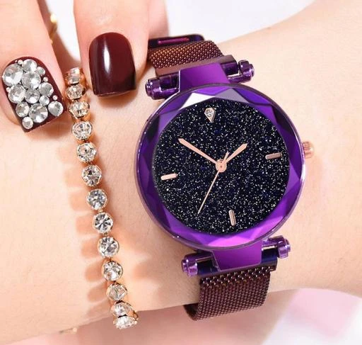 Purple deals magnetic watch