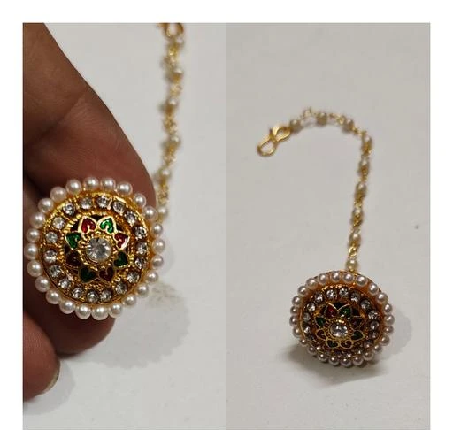 Maangtika
Elite Bejeweled Maangtika
Base Metal: Alloy
Plating: Gold Plated
Stone Type: Artificial Stones & Beads
Multipack: 1
Sizes: Free Size
Country of Origin: India
Sizes Available: Free Size


Catalog Rating: ★5 (6)

Catalog Name: Allure Bejeweled Maangtika
CatalogID_2868976
C77-SC1100
Code: 731-14457635-132