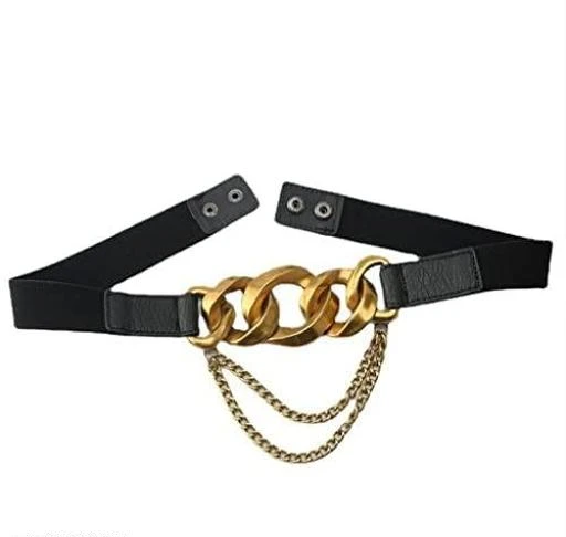 Fashion Chain Buckle Ladies Belt Women Skinny Waist Belt With