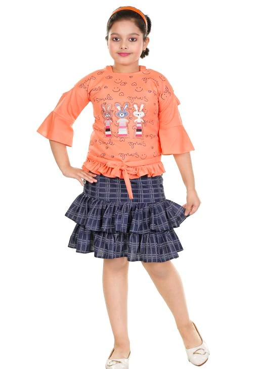 Checkout this latest Clothing Set
Product Name: *Cute Trendy Girls Top & Bottom Sets*
Top Fabric: Cotton Blend
Bottom Fabric: Cotton
Multipack: Single
Sizes:
3-4 Years, 4-5 Years, 5-6 Years, 6-7 Years, 7-8 Years, 8-9 Years
Country of Origin: India
Easy Returns Available In Case Of Any Issue


Catalog Rating: ★3.8 (86)

Catalog Name: Tinkle Trendy Girls Top & Bottom Sets
CatalogID_2893618
C62-SC1147
Code: 323-14587360-528