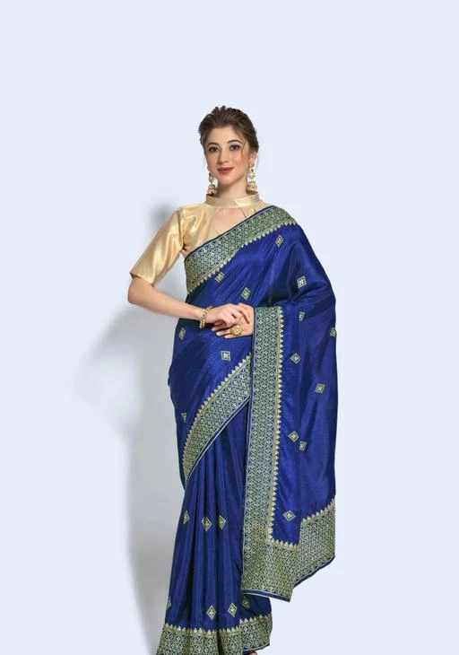 Checkout this latest Sarees
Product Name: *Tanishq Sia Trendy Women's Sarees Sia Trendy Women's Sarees Sia Trendy Women's Sarees Sia Trendy Women's Sarees Sia Trendy Women's Saree*
Saree Fabric: Vichitra Silk
Blouse: Running Blouse
Blouse Fabric: Satin Silk
Pattern: Zari Embroidered
Blouse Pattern: Solid
Net Quantity (N): Single
Good Look 
Sizes: 
Free Size (Saree Length Size: 5.5 m, Blouse Length Size: 0.8 m) 
Country of Origin: India
Easy Returns Available In Case Of Any Issue


SKU: Tanishq…Bule .
Supplier Name: Manav creation

Code: 356-146276648-9991

Catalog Name: Aagyeyi Attractive Sarees
CatalogID_43706771
M03-C02-SC1004
