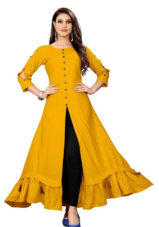 Checkout this latest Kurtis
Product Name: *Women Rayon Maxi Kurta Solid Mustard Kurti*
Fabric: Rayon
Sleeve Length: Three-Quarter Sleeves
Pattern: Solid
Combo of: Single
Sizes:
M (Size Length: 46 in) 
L, XL, XXL
Country of Origin: India
Easy Returns Available In Case Of Any Issue


SKU: LATKAN___MUSTARD<A<B<C<D
Supplier Name: HARI KRISHANA EXPORT#

Code: 964-14668878-3021

Catalog Name: Women Rayon Maxi Kurta Solid Mustard Kurti
CatalogID_2910919
M03-C03-SC1001