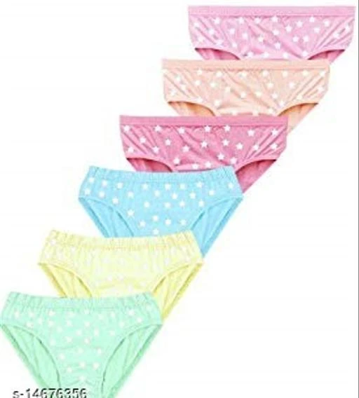 Women Hipster Multicolor Cotton Panty,ladies Panties ( Pack of 6 )