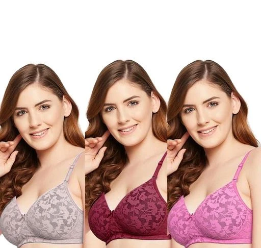 Full Coverage Foam Padded Bra For Women And Tshirt Casual  Everyday