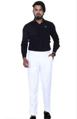 K.S.fashion Cotton Blend Formal Trousers For Man