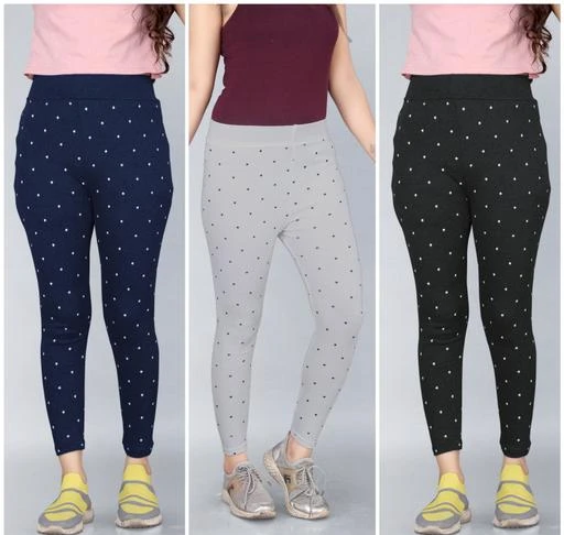Checkout this latest Jeggings
Product Name: *Trendy Womens Jegggings Pack of 3*
Fabric: Cotton Blend
Pattern: Printed
Net Quantity (N): 1
Sizes: 
26 (Waist Size: 32 in, Length Size: 33 in) 
28 (Waist Size: 32 in, Length Size: 33 in) 
30 (Waist Size: 32 in, Length Size: 33 in) 
32 (Waist Size: 32 in, Length Size: 33 in) 
34 (Waist Size: 32 in, Length Size: 33 in) 
36 (Waist Size: 32 in, Length Size: 33 in) 
Country of Origin: India
Easy Returns Available In Case Of Any Issue


SKU: Star P=3_L-G_B_Blu 
Supplier Name: MOHAMMAD ARIF MOHEMAD ANWAR ANSARI

Code: 744-14800133-5421

Catalog Name: Stylish Trendy Women Jeggings
CatalogID_2939717
M04-C08-SC1033