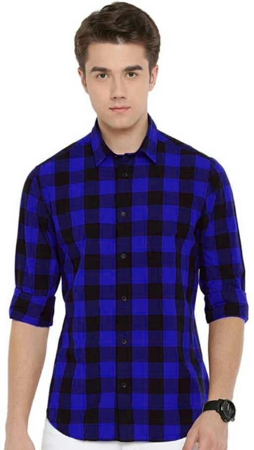 Checkout this latest Shirts
Product Name: *Men Slim Fit Casual Shirt*
Fabric: Cotton
Sleeve Length: Long Sleeves
Pattern: Checked
Net Quantity (N): 1
Sizes:
S, M (Chest Size: 38 in, Length Size: 29 in) 
L, XL
Country of Origin: India
Easy Returns Available In Case Of Any Issue


SKU: 30-12_Sm_Ck_Blue-Black_Shirt_M
Supplier Name: Ishan trendz

Code: 853-14819227-6801

Catalog Name: Comfy Latest Men Shirts
CatalogID_2944242
M06-C14-SC1206