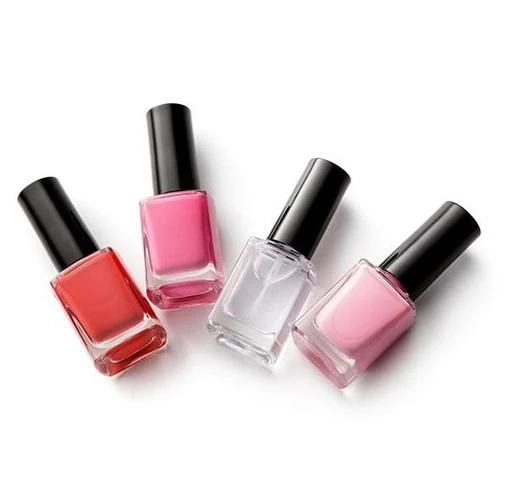  - Combo Of 4 Matte Nail Polish Red Baby Pink Transparent Hot Pink /