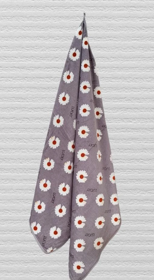 Checkout this latest Bath Towels
Product Name: *Bath Towels *
Material: Microfibre
Print or Pattern Type: Floral
Net Quantity (N): 1
Sizes: 
Free Size (Length Size: 60 in, Width Size: 30 in) 
Bath Towels
Country of Origin: India
Easy Returns Available In Case Of Any Issue


SKU: Wondersoftflower04grey
Supplier Name: Skent

Code: 782-149677450-574

Catalog Name: Trendy Alluring Bath Towels
CatalogID_44882542
M08-C24-SC1110