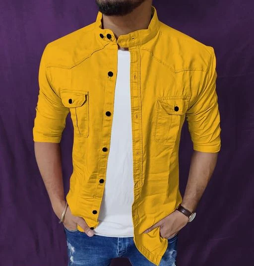 Checkout this latest Shirts
Product Name: *CASUAL DOUBLE POCKET SHIRT*
Fabric: Cotton
Sleeve Length: Long Sleeves
Net Quantity (N): 1
Sizes:
M, L, XL
Country of Origin: India
Easy Returns Available In Case Of Any Issue


SKU: A DOUBLE YELLOW
Supplier Name: j k garments

Code: 025-15070318-1521

Catalog Name: Urbane Fashionista Men Shirts
CatalogID_3001675
M06-C14-SC1206