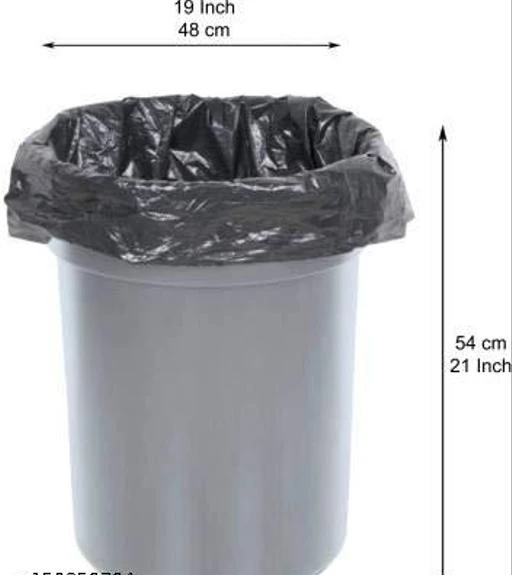 Ezee Garbage Bags/Dustbin Bags/Trash Bags - Medium - 19x21 inches 