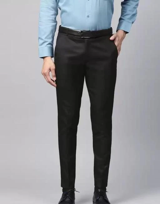 K.S.fashion Cotton Blend Formal Trousers For Man