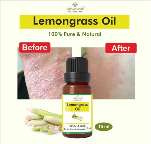 Here are some benefits of Lemongrass for skin and hair