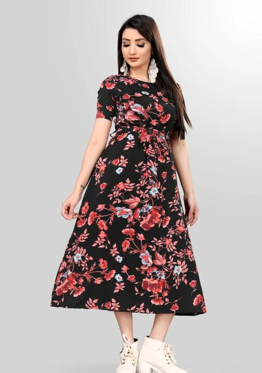 Checkout this latest Dresses
Product Name: *Trendy Fancy Maxi Dress With Belt *
Fabric: Poly Crepe
Sleeve Length: Short Sleeves
Pattern: Printed
Net Quantity (N): 1
Sizes:
S, M, L, XL (Bust Size: 42 in, Length Size: 47 in) 
XXL
Country of Origin: India
Easy Returns Available In Case Of Any Issue


SKU: Tozluk Lady Maxi Dress Black-(143)-XL
Supplier Name: Madhav Fashion Enterprise

Code: 942-15228885-7401

Catalog Name: Classy Graceful Women Dresses
CatalogID_3036257
M04-C07-SC1025