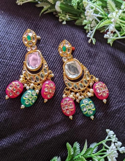 Buy Classy Dew Drop Gold Earrings GRT Jewellers