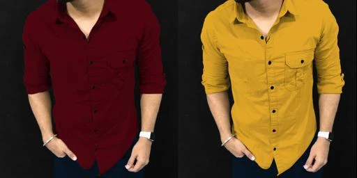 Checkout this latest Shirts
Product Name: *Trendy Designer Men Shirts (PACK OF 2)*
Fabric: Cotton Blend
Sizes:
M, L, XL
Country of Origin: India
Easy Returns Available In Case Of Any Issue


Catalog Rating: ★4 (76)

Catalog Name: Pretty Designer Men Shirts
CatalogID_3056789
C70-SC1206
Code: 828-15326804-9471