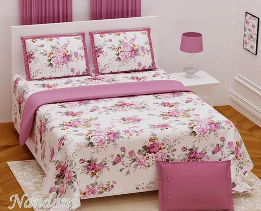 Checkout this latest Bedsheets_1000-1500
Product Name: *Classic Fashionable Bedsheets*
Fabric: Satin
No. Of Pillow Covers: 2
Thread Count: 300
Multipack: Pack Of 1
Sizes:
King (Length Size: 108 in Width Size: 108 in Pillow Length Size: 28 in Pillow Width Size: 18 in)
Country of Origin: India
Easy Returns Available In Case Of Any Issue


SKU: NANDANI-21
Supplier Name: Prem Enterprises

Code: 5001-15337874-6133

Catalog Name: Classic Fashionable Bedsheets
CatalogID_3059417
M08-C24-SC1101