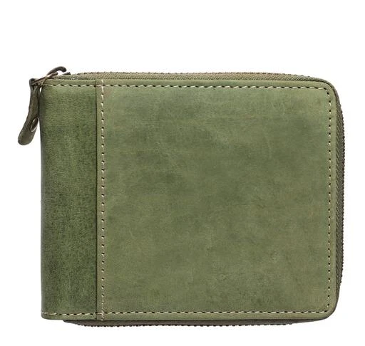 Checkout this latest Wallets
Product Name: *Genuine Leather RFID Green Full Zipper Wallet For MEN & BOYS (6 Card Slot)*
Material: Leather
No. of Compartments: 5
Pattern: Solid
Sizes: Free Size (Length Size: 11 cm, Width Size: 10 cm) 
Country of Origin: India
Easy Returns Available In Case Of Any Issue


Catalog Rating: ★4 (62)

Catalog Name: FashionableLatest Men Wallets
CatalogID_3063861
C65-SC1221
Code: 284-15359998-159