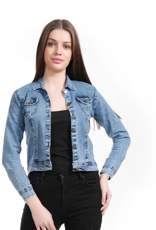 Checkout this latest Jackets
Product Name: *Urbane Fashionista Women Jackets & Waistcoat*
Fabric: Denim
Sleeve Length: Long Sleeves
Pattern: Self-Design
Sizes: 
S (Bust Size: 28 in, Length Size: 19 in) 
M (Bust Size: 30 in, Length Size: 19 in) 
L (Bust Size: 32 in, Length Size: 20 in) 
XL (Bust Size: 34 in, Length Size: 20 in) 
Country of Origin: India
Easy Returns Available In Case Of Any Issue


SKU: Dhol Plain New
Supplier Name: Md Sameer Western

Code: 882-15426545-669

Catalog Name: Urbane Designer Women Jackets & Waistcoat
CatalogID_3076752
M04-C07-SC1023