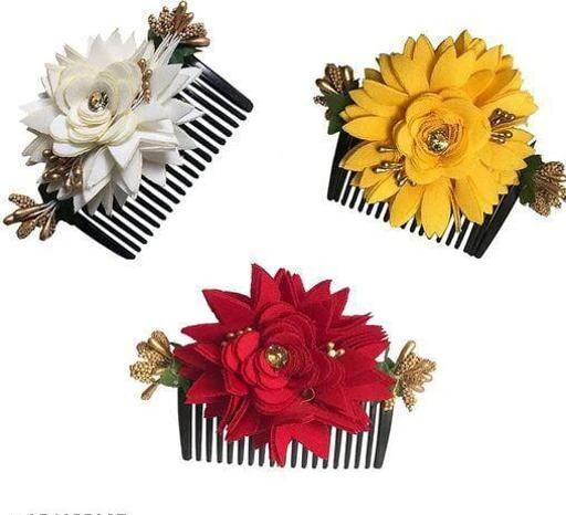 - Artificial Flower Women Hair Accessories Flower For Hair  Decoration
