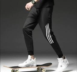 Men's Relaxed Lycra Track Pants / Regular Fit Jogger / Sport Wear Lower  /Perfect Gym Pants /Stretchable Running