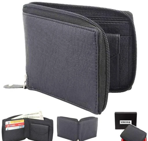 Checkout this latest Wallets
Product Name: *Trendy Men Black Zip Around Leather Wallets*
Material: Leather
No. of Compartments: 2
Pattern: Solid
Sizes: Free Size (Length Size: 11 cm, Width Size: 9 cm) 
Country of Origin: India
Easy Returns Available In Case Of Any Issue


SKU: LPM-032
Supplier Name: VINISHA ENTERPRISE

Code: 212-15541456-714

Catalog Name: StylesModern Men Wallets
CatalogID_3099315
M05-C12-SC1221