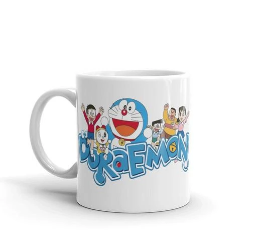  - Cybe Doraemon Cartoon Character Printed Ceramic Tea Coffee Milk  Mug