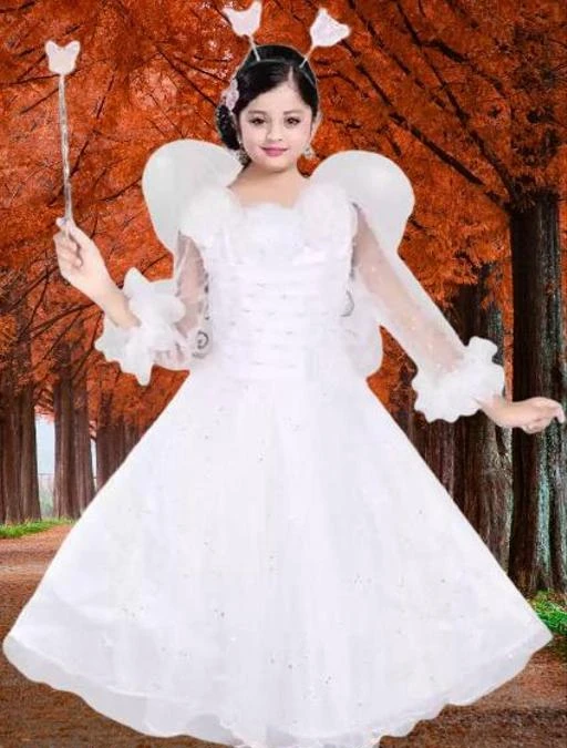 White fairy dress hot sale for baby girl