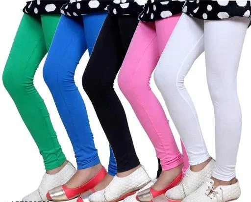  Kids Leggings Pack Of 5 Pcs / Princess Elegant Leggings