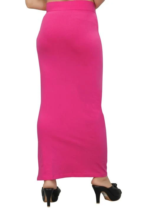  N Comfy Cotton Lycra Women And Ladies Saree Shapewear Petticoat  And