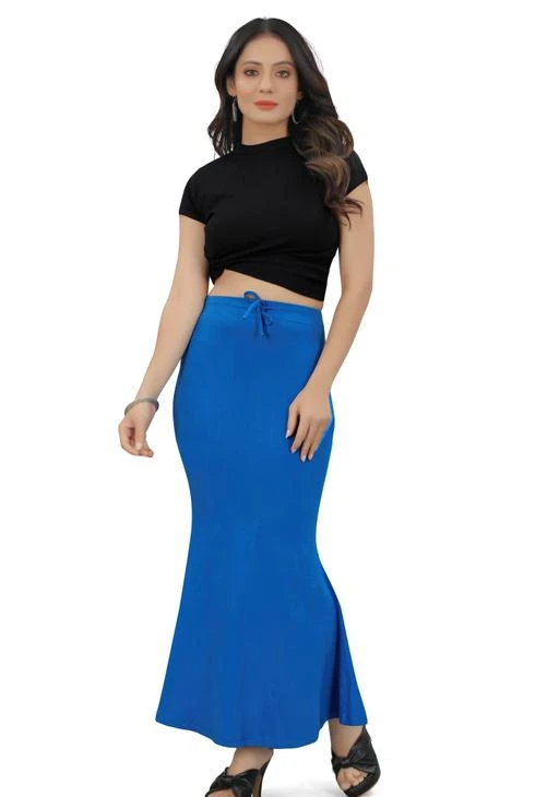 Royal Blue Saree Shape Wear, Saree Petticoat