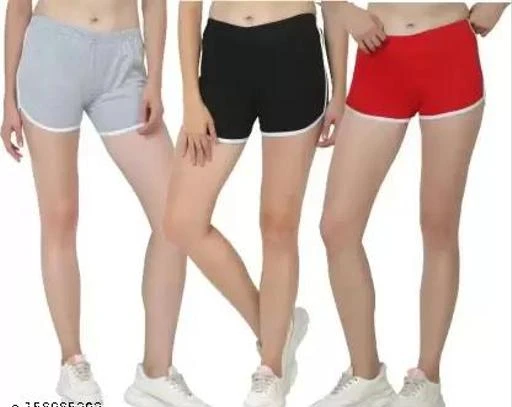  Redluv Girl Cotton Shorts Short Pants Hot Pants Regular Fit