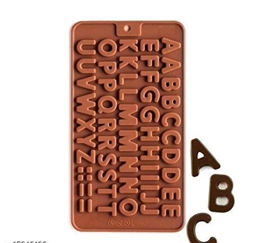 Checkout this latest Candy & Chocolate Moulds
Product Name: *ALL IN ONE ENTERPRISE Silicone Alphabets Shape Chocolate, Jelly, Candy, Cake Baking Mould*
Material: Silicone
Pack: Pack of 1
Length: 9 cm
Breadth: 9 cm
Height: 8 cm
Sizes: 
Country of Origin: India
Easy Returns Available In Case Of Any Issue


SKU: Choclate Mold Brown Color-493
Supplier Name: ALL IN ONE ENTERPRISE

Code: 502-15918192-024

Catalog Name: Colorful Candy & Chocolate Moulds
CatalogID_3165865
M08-C23-SC1600