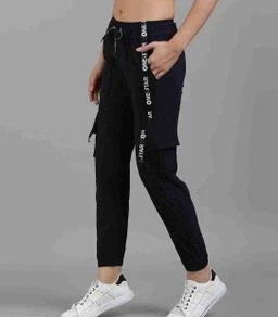  Cargo Pant For Girl And Women Cotton Blend Lycra Lower Check  Cargo