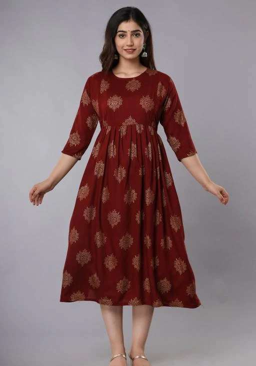 Buy online Red Rayon Maternity Wear from clothing for Women by Girly Girls  for 799 at 47 off  2023 Limeroadcom