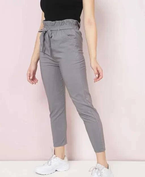 Zihas Fashion ankle length casual jogger pants with side pockets