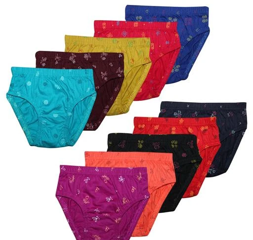Women's Plain Panties in Various Colors and Sizes