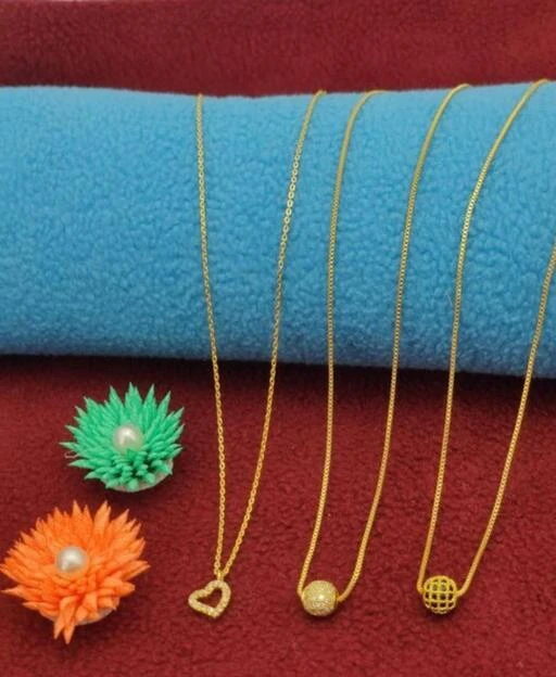 Latest Light Weight Saudi Gold Necklace Combo Set 