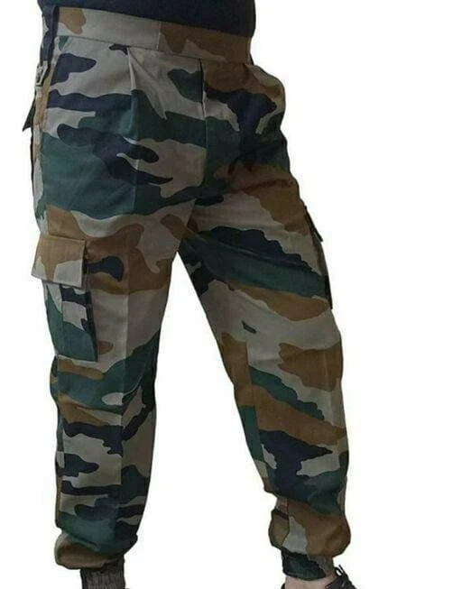 Multicolor Women Ladies Army Trouser Size Medium