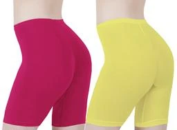  Buy That Trendz Cotton Lycra Tight Fit Stretchable Cycling Shorts