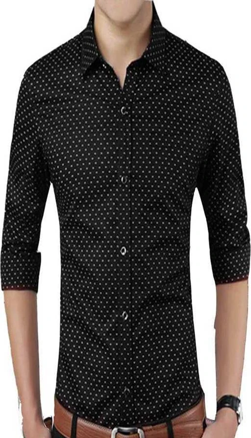 Checkout this latest Shirts
Product Name: *FASHLOOK BLACK DOTTED SHIRT FOR MEN*
Fabric: Cotton
Sleeve Length: Long Sleeves
Pattern: Solid
Net Quantity (N): 1
Sizes:
M (Chest Size: 38 in, Length Size: 28 in) 
L (Chest Size: 41 in, Length Size: 29 in) 
XL (Chest Size: 44 in, Length Size: 30 in) 
Country of Origin: India
Easy Returns Available In Case Of Any Issue


SKU: __ BLACK DOTTED SHIRT
Supplier Name: FASHIONABLE LOOK-

Code: 123-16239886-987

Catalog Name: Fancy Sensational Men Shirts
CatalogID_3232548
M06-C14-SC1206