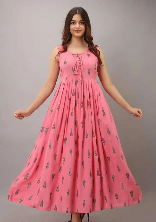 Checkout this latest Kurtis
Product Name: *JD WOMEN PRINTED GOWN*
Fabric: Rayon
Sleeve Length: Sleeveless
Pattern: Printed
Combo of: Single
Sizes:
M (Bust Size: 38 in, Size Length: 50 in) 
L (Bust Size: 40 in, Size Length: 50 in) 
XL (Bust Size: 42 in, Size Length: 50 in) 
XXL (Bust Size: 44 in, Size Length: 50 in) 
Country of Origin: India
Easy Returns Available In Case Of Any Issue


SKU: PINK GOWN MYAZA@#005&C
Supplier Name: krishana_garments

Code: 893-16262732-9621

Catalog Name: Women Rayon Pleated Printed Mustard Kurti
CatalogID_3237653
M03-C03-SC1001