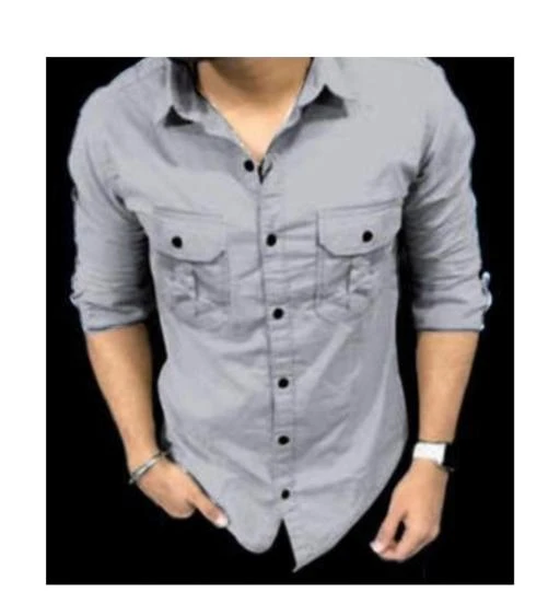 Fcity In Stylish Double Pocket Shirts For Men Trendy Fashionable