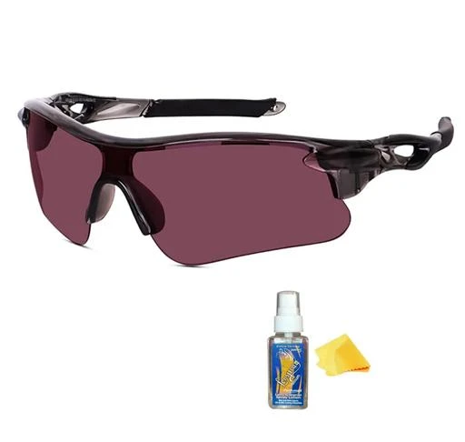  Polarized Men Sports Sunglasses Black Perfect For Cricket Cycling